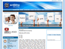 Tablet Screenshot of erdikha.com